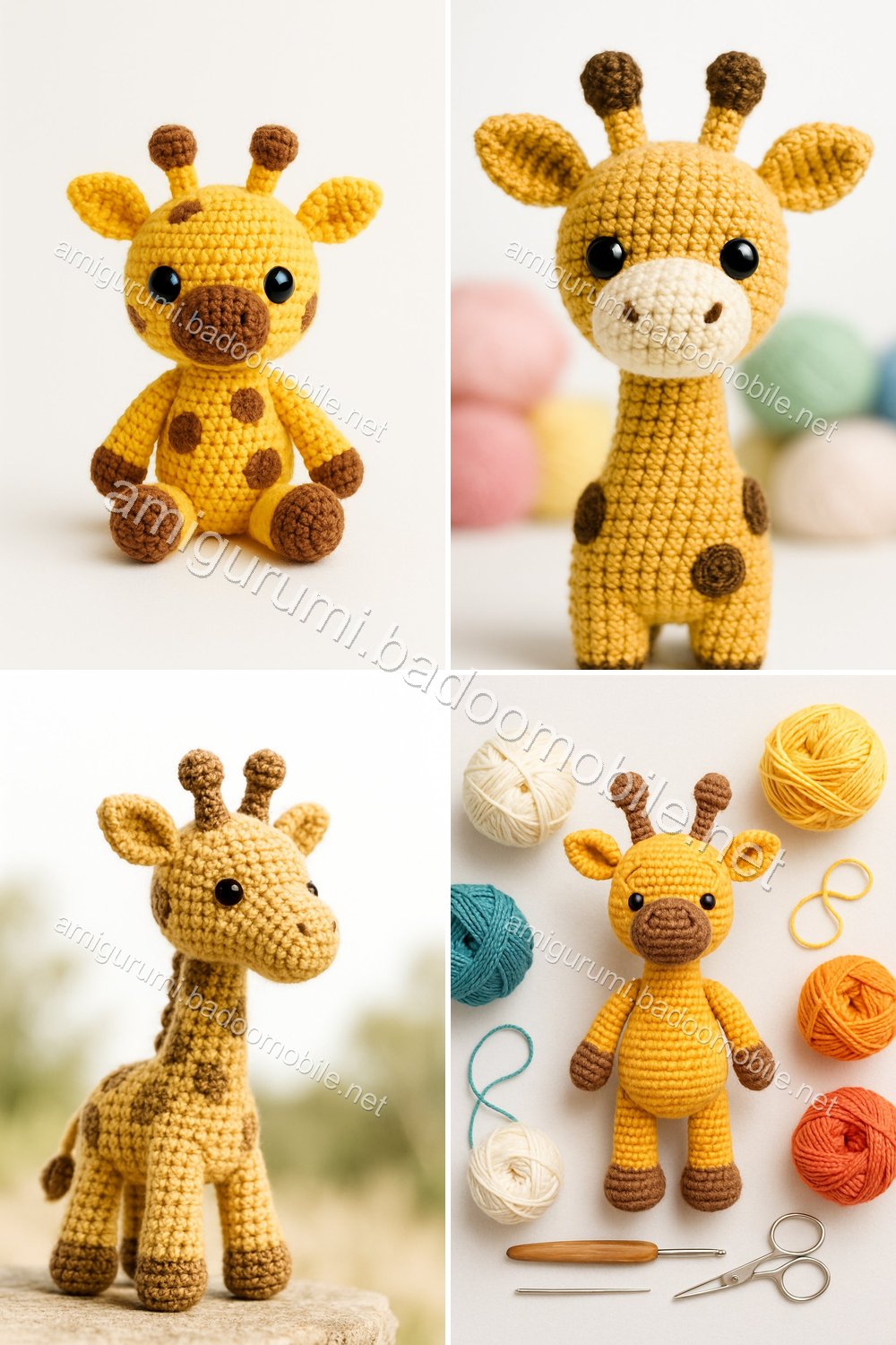 Free Crochet Pattern for Adorable Amigurumi Giraffe