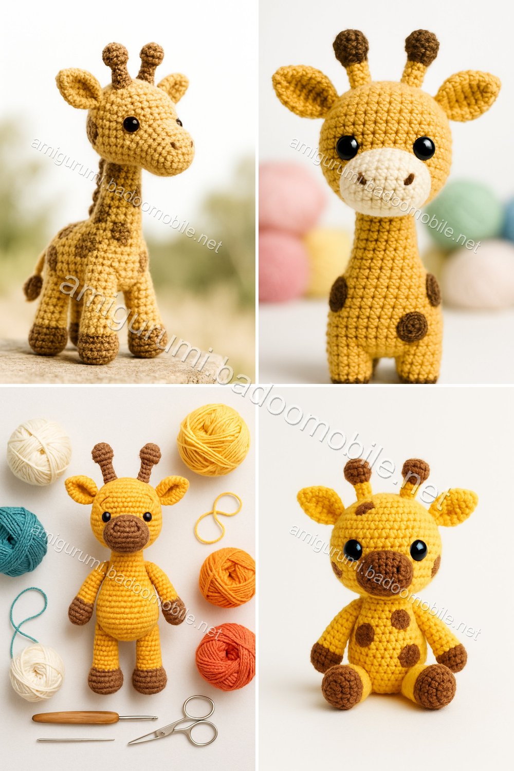 Free Crochet Pattern for Adorable Amigurumi Giraffe