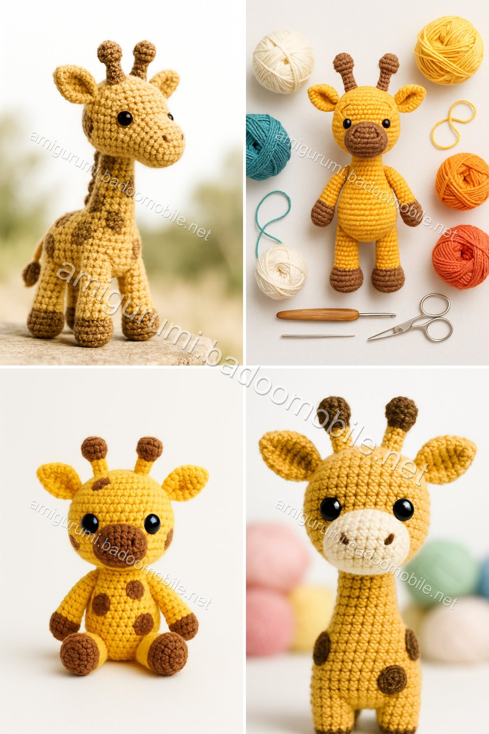 Free Crochet Pattern for Adorable Amigurumi Giraffe