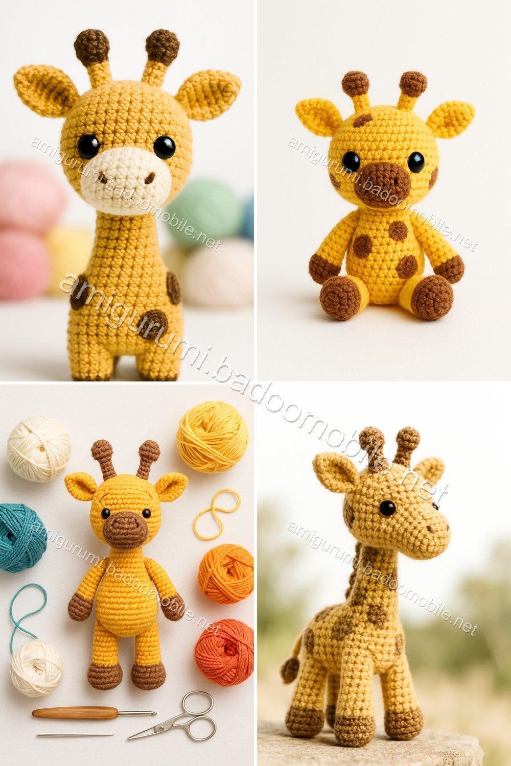 Free Crochet Pattern for Adorable Amigurumi Giraffe