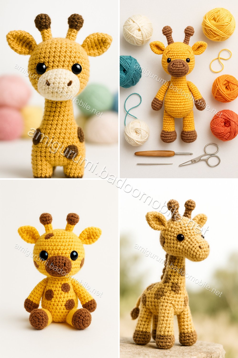Free Crochet Pattern for Adorable Amigurumi Giraffe