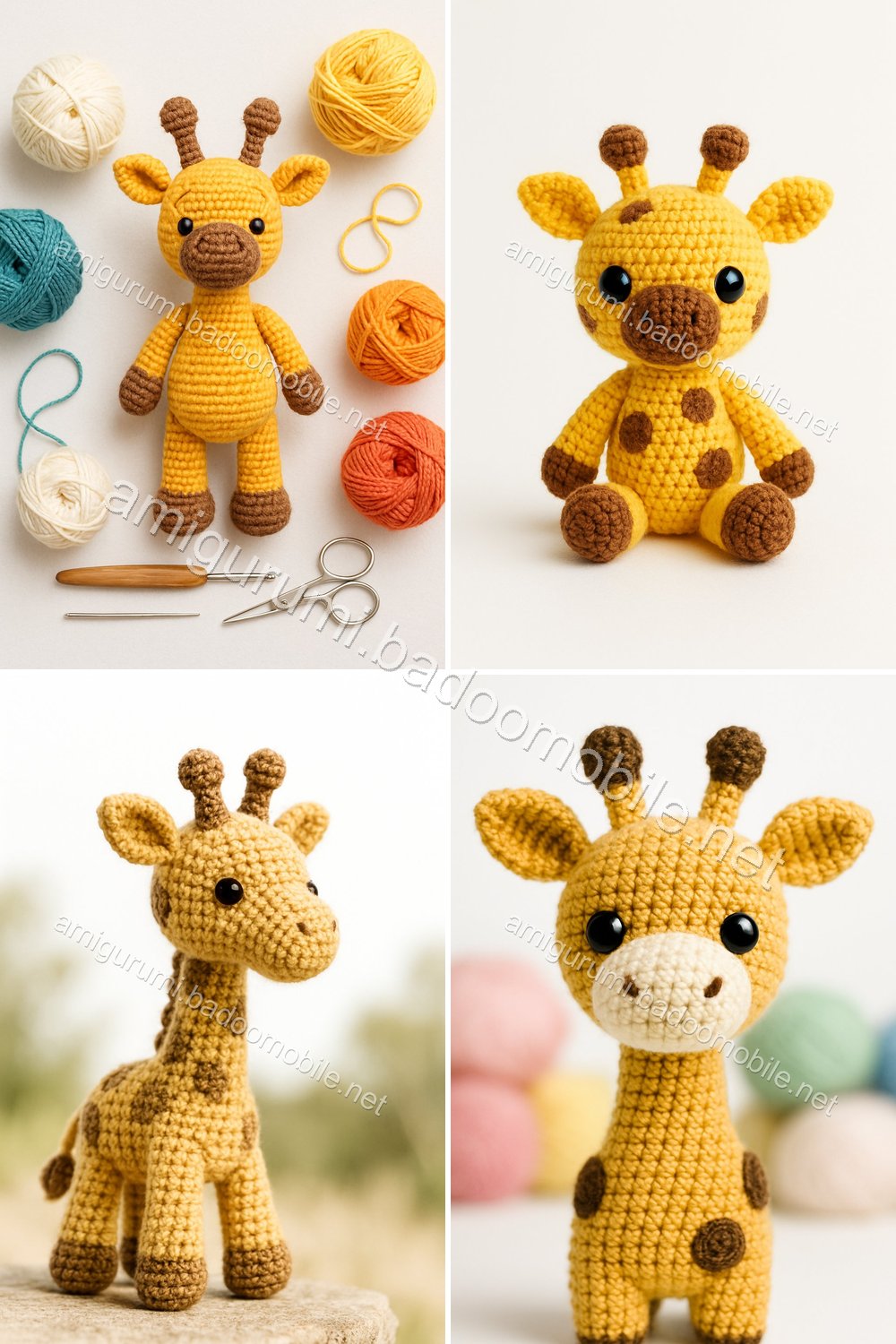 Free Crochet Pattern for Adorable Amigurumi Giraffe