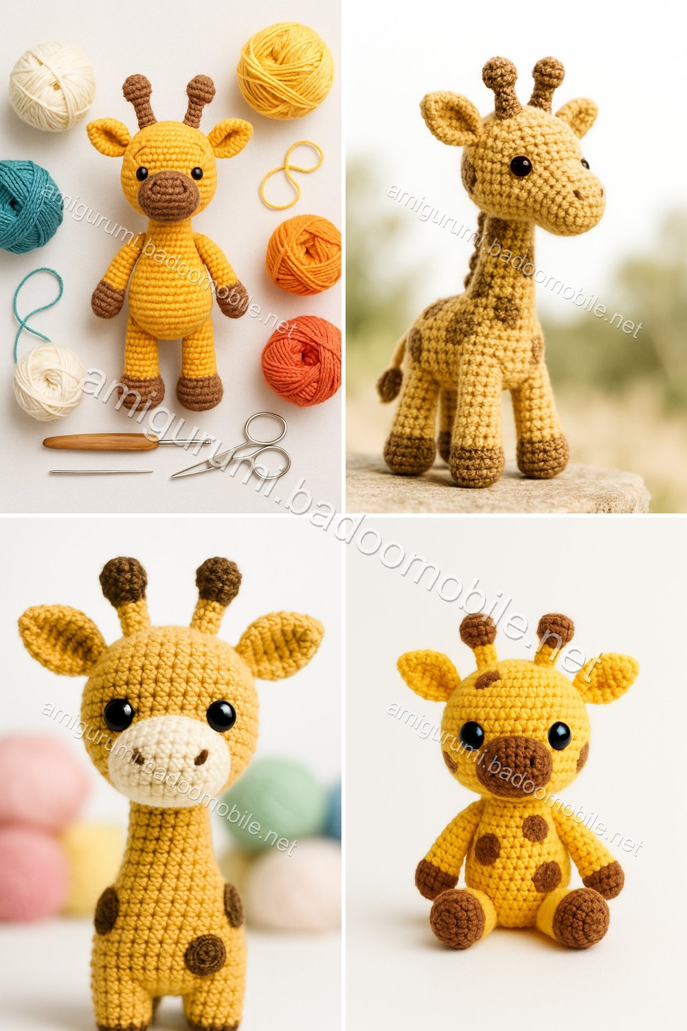 Free Crochet Pattern for Adorable Amigurumi Giraffe