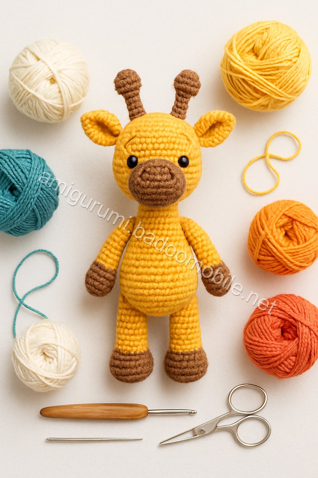 Free Crochet Pattern for Adorable Amigurumi Giraffe