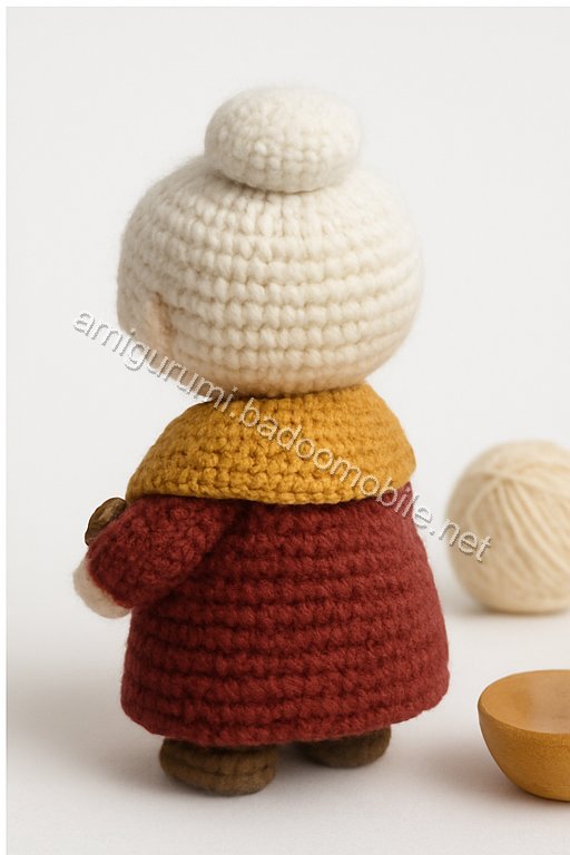 Free Crochet Pattern for Amigurumi Grandma Doll - A Charming Keepsake