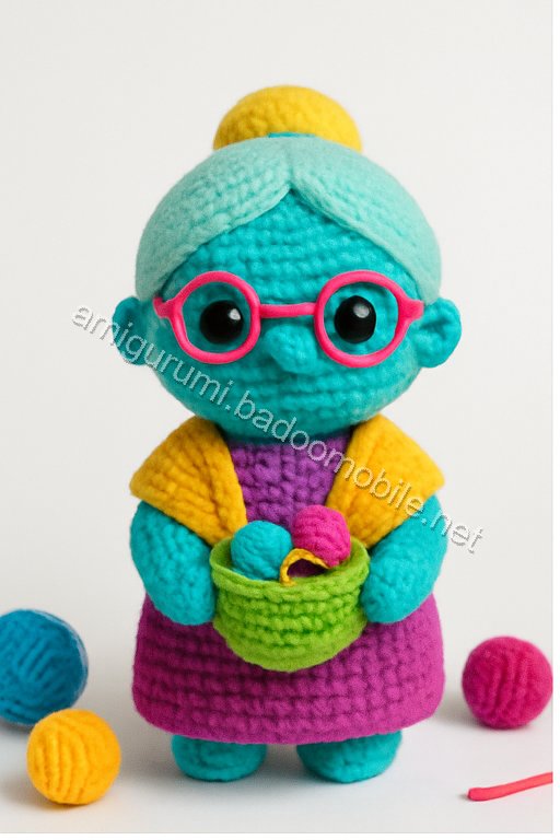 Free Crochet Pattern for Amigurumi Grandma Doll - A Charming Keepsake