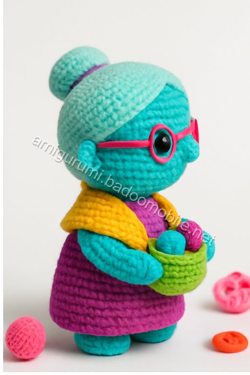 Free Crochet Pattern for Amigurumi Grandma Doll - A Charming Keepsake