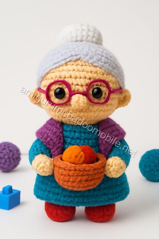 Free Crochet Pattern for Amigurumi Grandma Doll - A Charming Keepsake