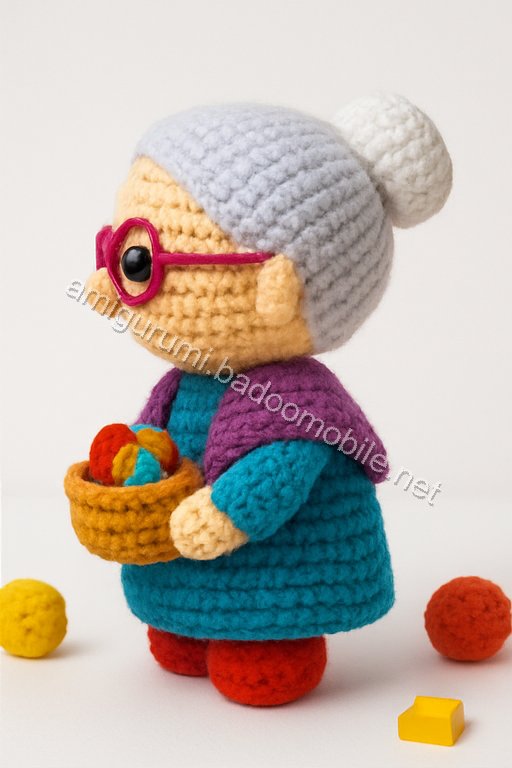 Free Crochet Pattern for Amigurumi Grandma Doll - A Charming Keepsake