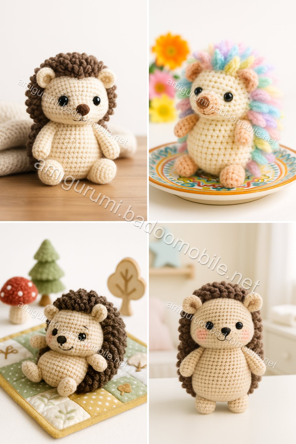 Free Crochet Pattern: Adorable Amigurumi Hedgehog to Cuddle