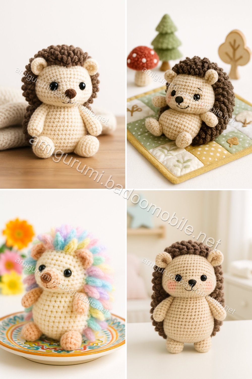 Free Crochet Pattern: Adorable Amigurumi Hedgehog to Cuddle