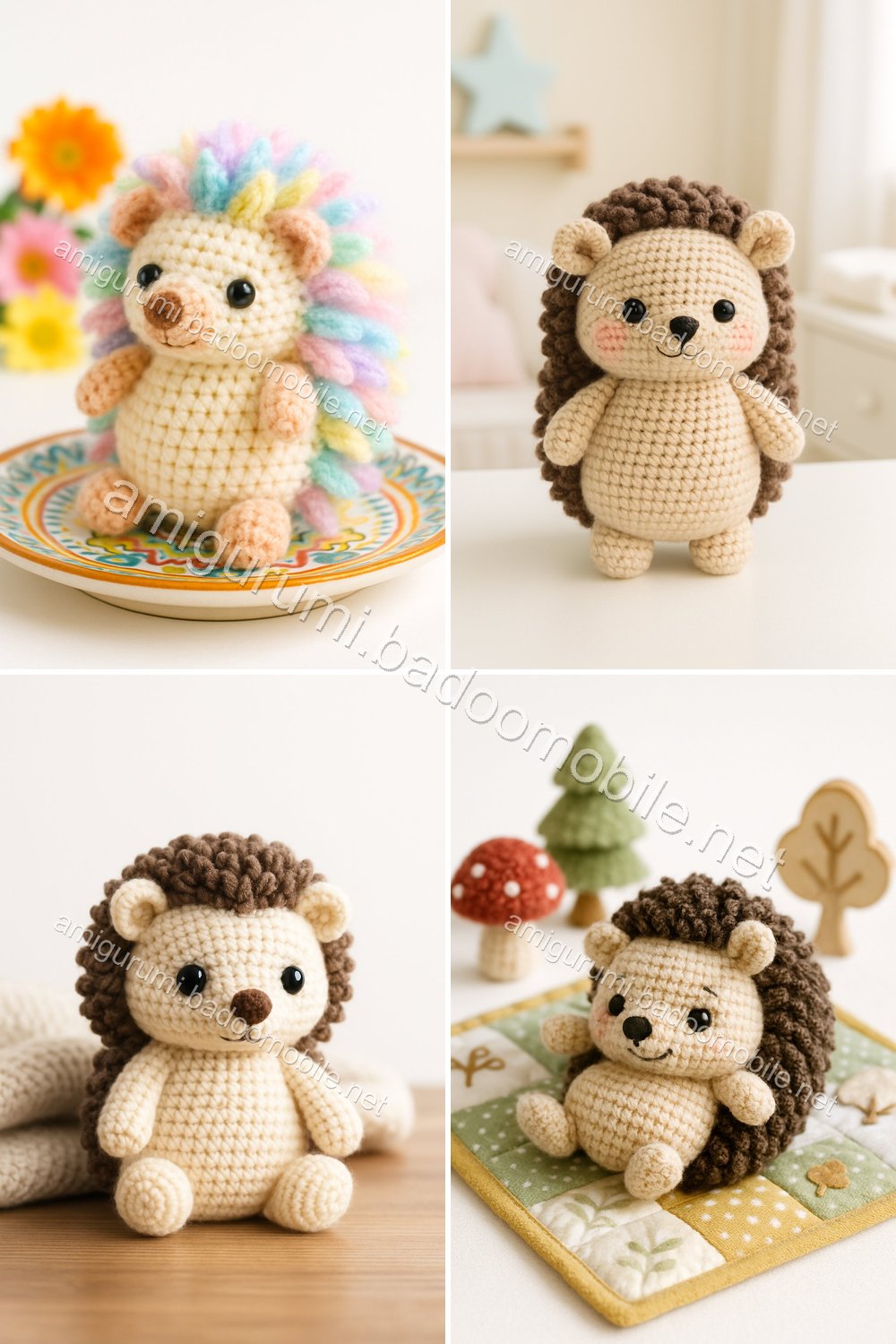 Free Crochet Pattern: Adorable Amigurumi Hedgehog to Cuddle