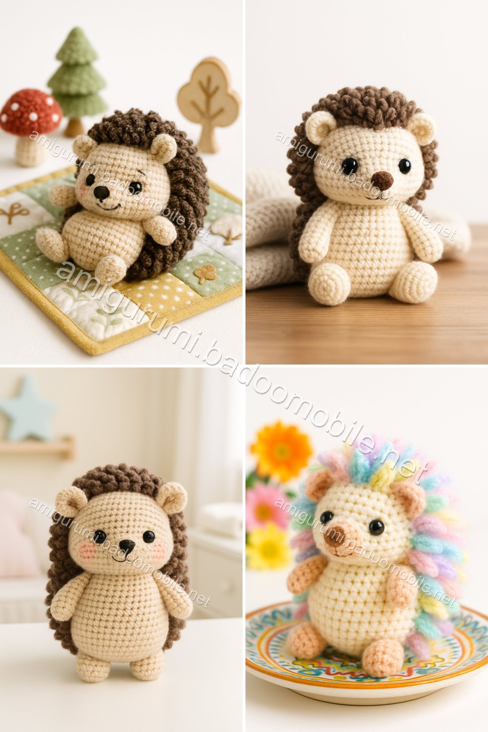 Free Crochet Pattern: Adorable Amigurumi Hedgehog to Cuddle
