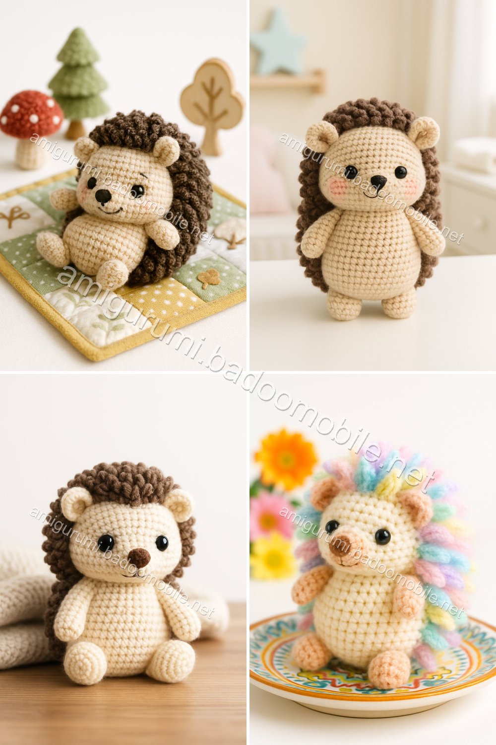 Free Crochet Pattern: Adorable Amigurumi Hedgehog to Cuddle