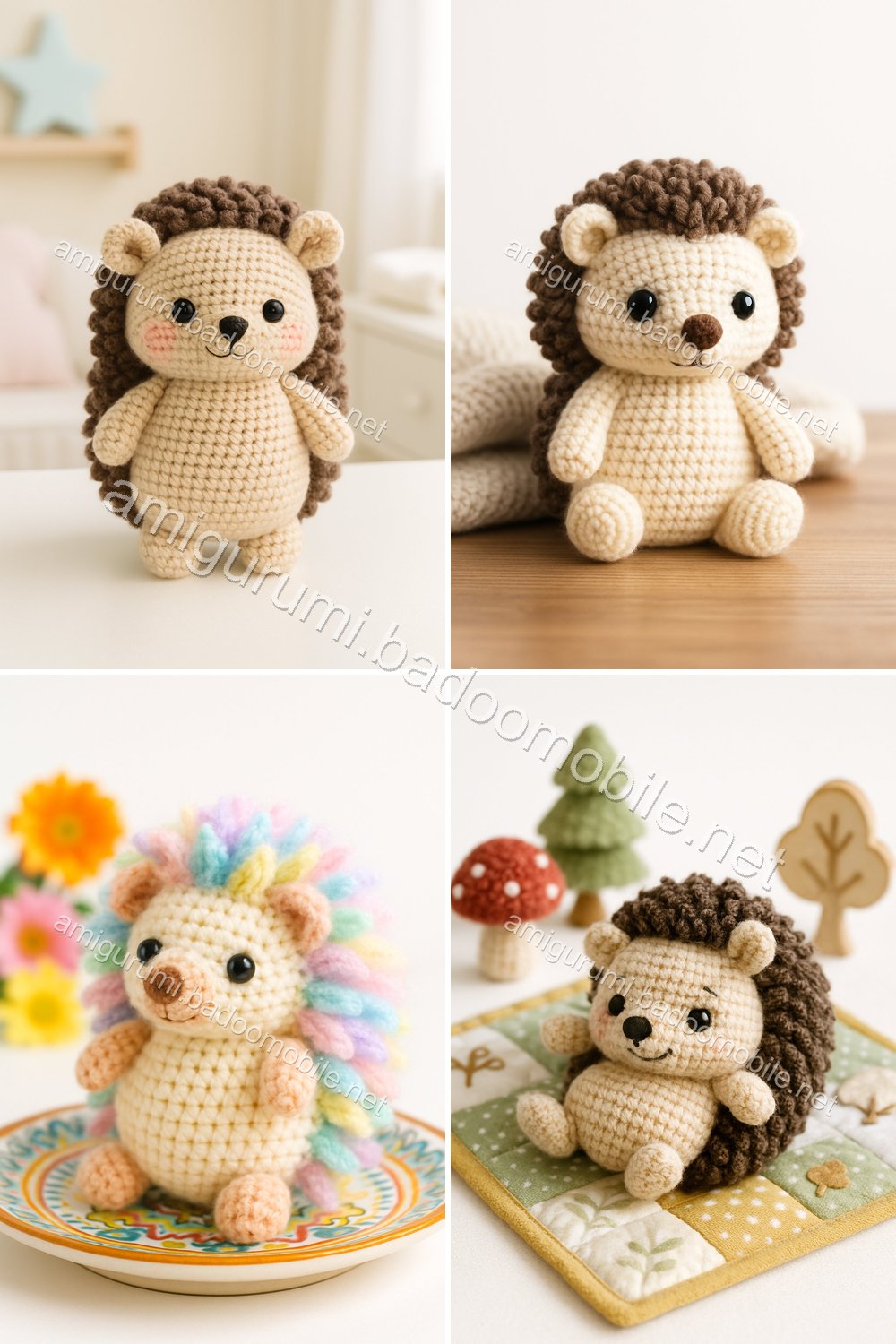 Free Crochet Pattern: Adorable Amigurumi Hedgehog to Cuddle