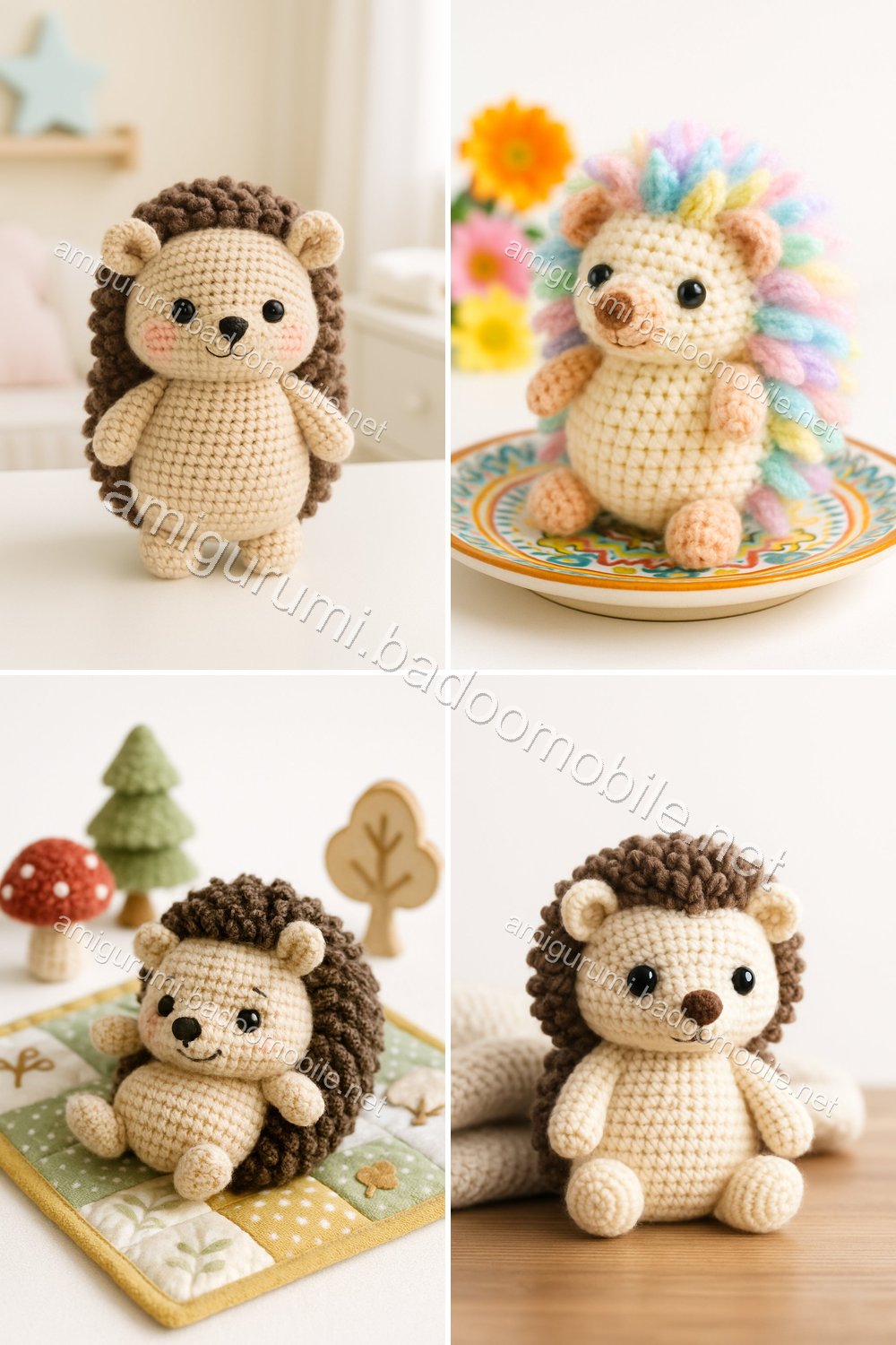 Free Crochet Pattern: Adorable Amigurumi Hedgehog to Cuddle