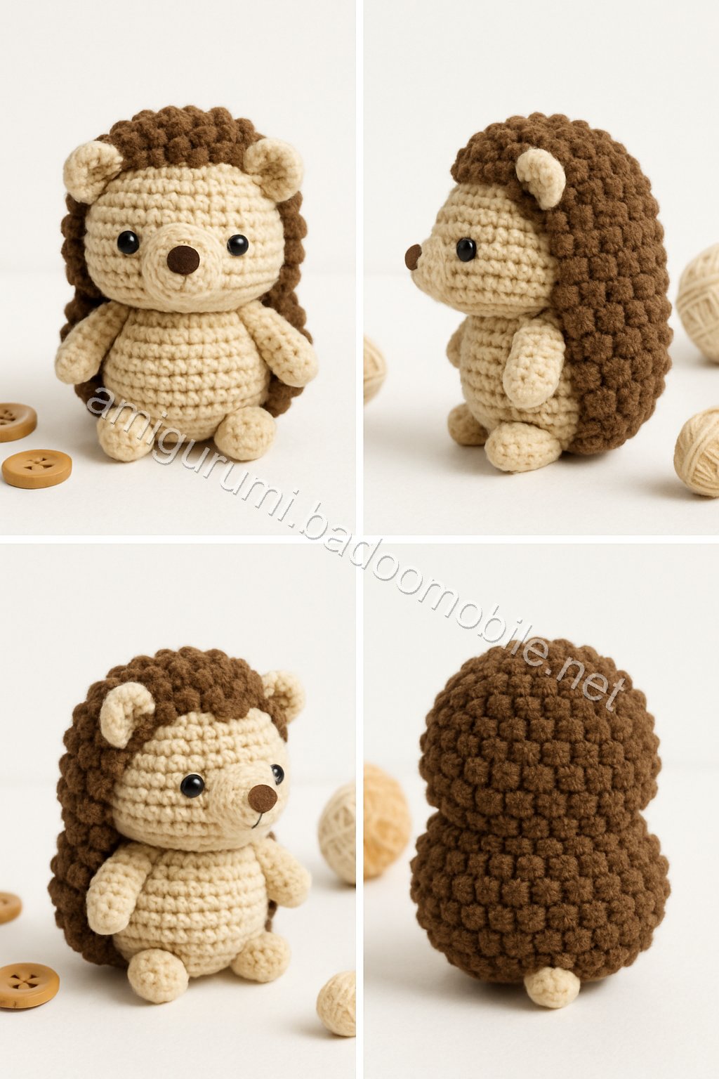 Amigurumi Hedgehog Free Pattern