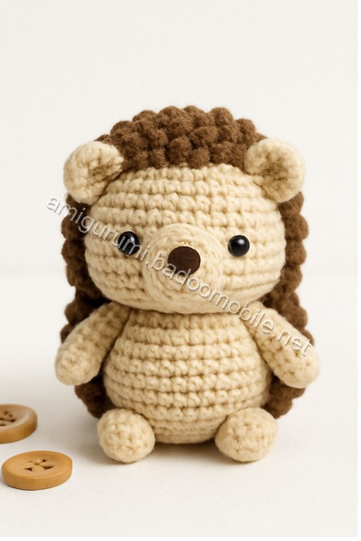 Amigurumi Hedgehog Free Pattern