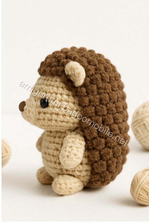 Amigurumi Hedgehog Free Pattern