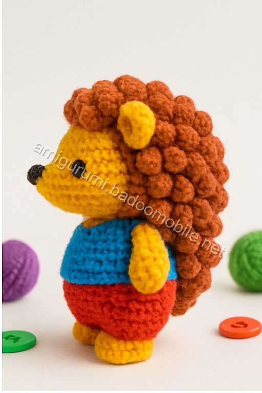 Amigurumi Hedgehog Free Pattern