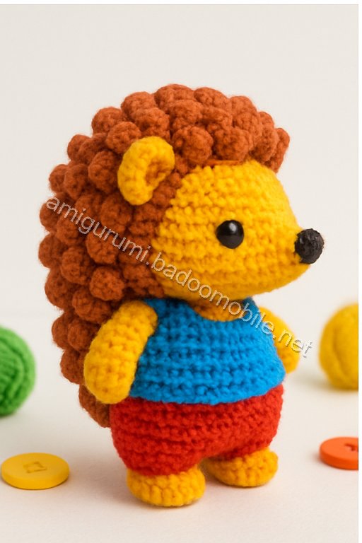 Amigurumi Hedgehog Free Pattern