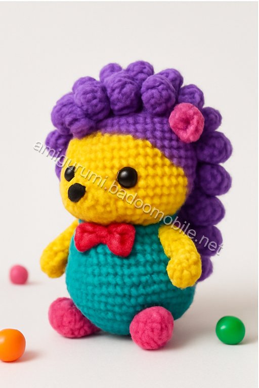 Amigurumi Hedgehog Free Pattern