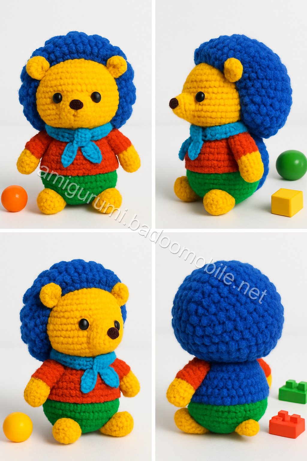 Amigurumi Hedgehog Free Pattern