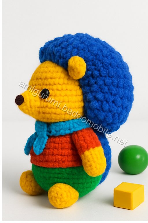 Amigurumi Hedgehog Free Pattern