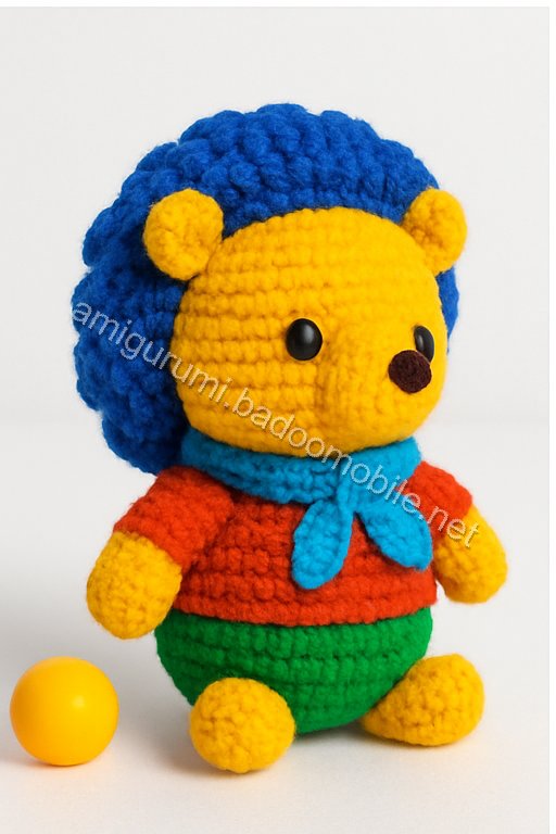 Amigurumi Hedgehog Free Pattern