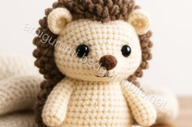 Free Crochet Pattern: Adorable Amigurumi Hedgehog to Cuddle - hedgehog-tekil-1.jpg