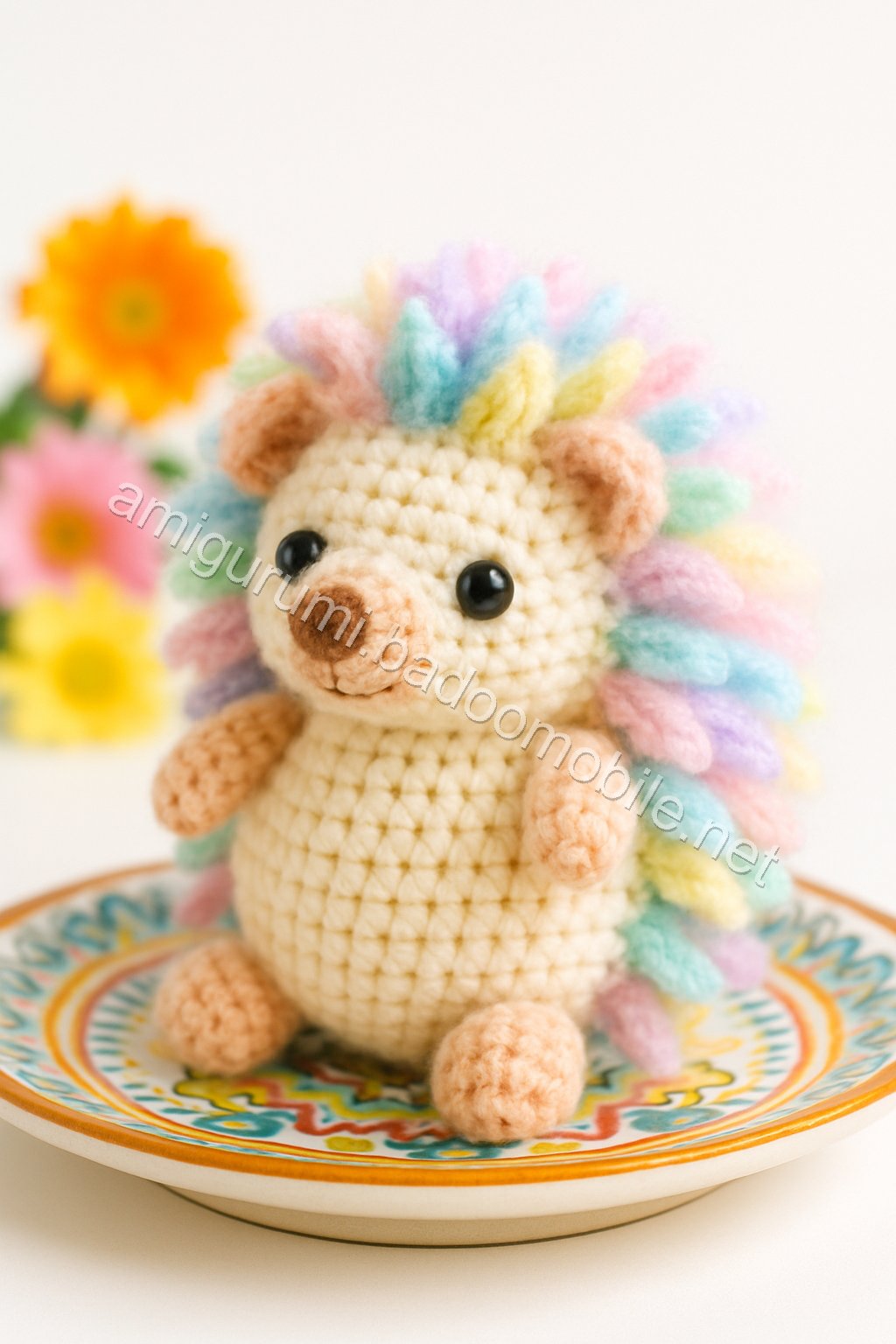 Free Crochet Pattern: Adorable Amigurumi Hedgehog to Cuddle