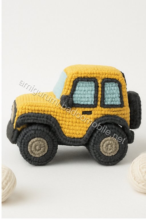 Amigurumi Jeep Wrangler Free Pattern