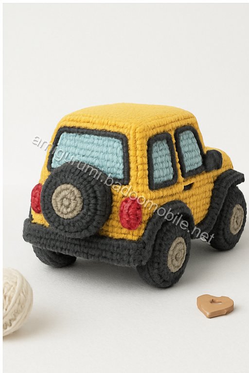 Amigurumi Jeep Wrangler Free Pattern
