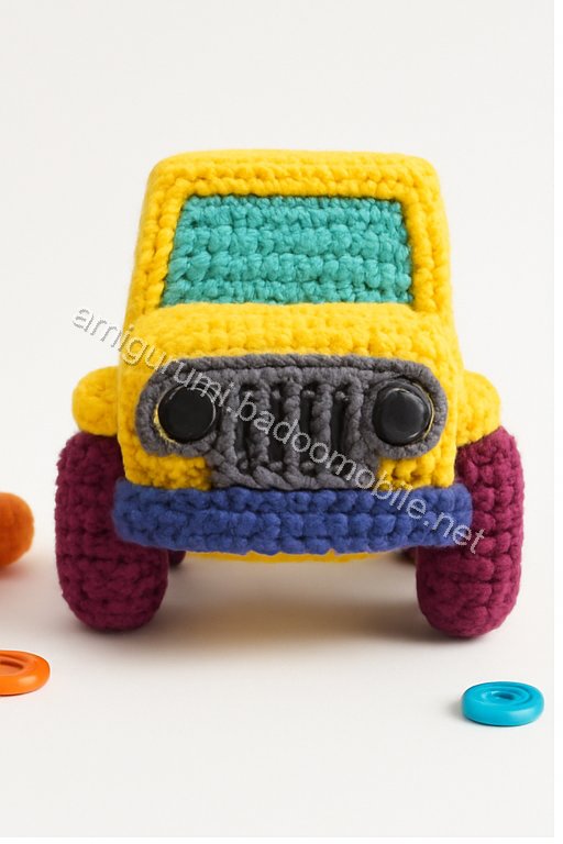 Amigurumi Jeep Wrangler Free Pattern