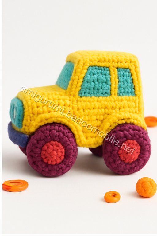 Amigurumi Jeep Wrangler Free Pattern