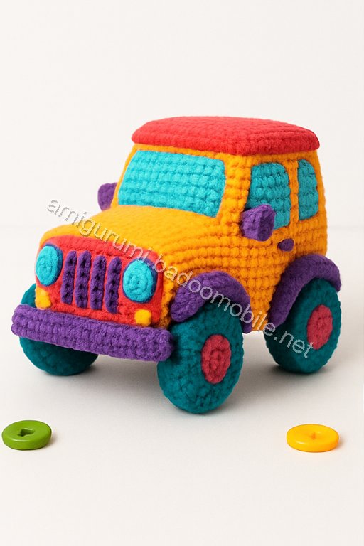 Amigurumi Jeep Wrangler Free Pattern