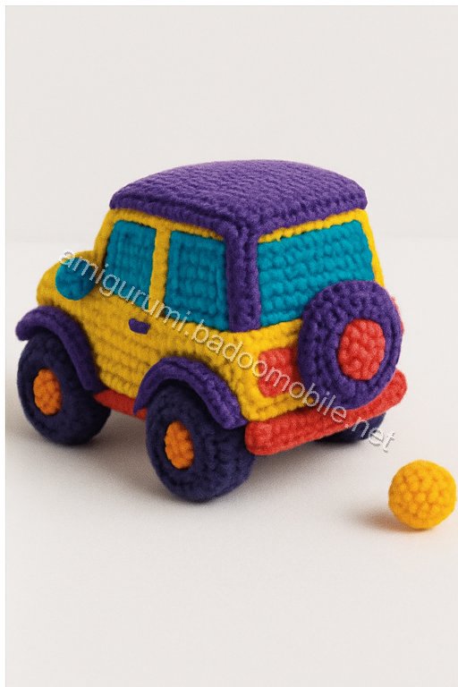 Amigurumi Jeep Wrangler Free Pattern