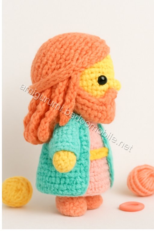 Free Crochet Pattern for Amigurumi Jesus Doll