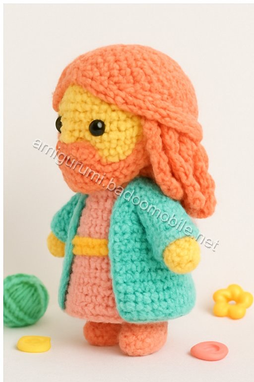 Free Crochet Pattern for Amigurumi Jesus Doll