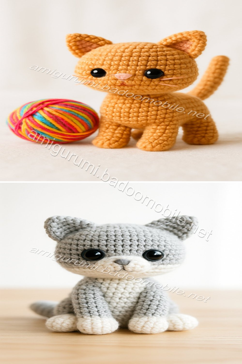 Free Crochet Pattern for Adorable Amigurumi Kitten