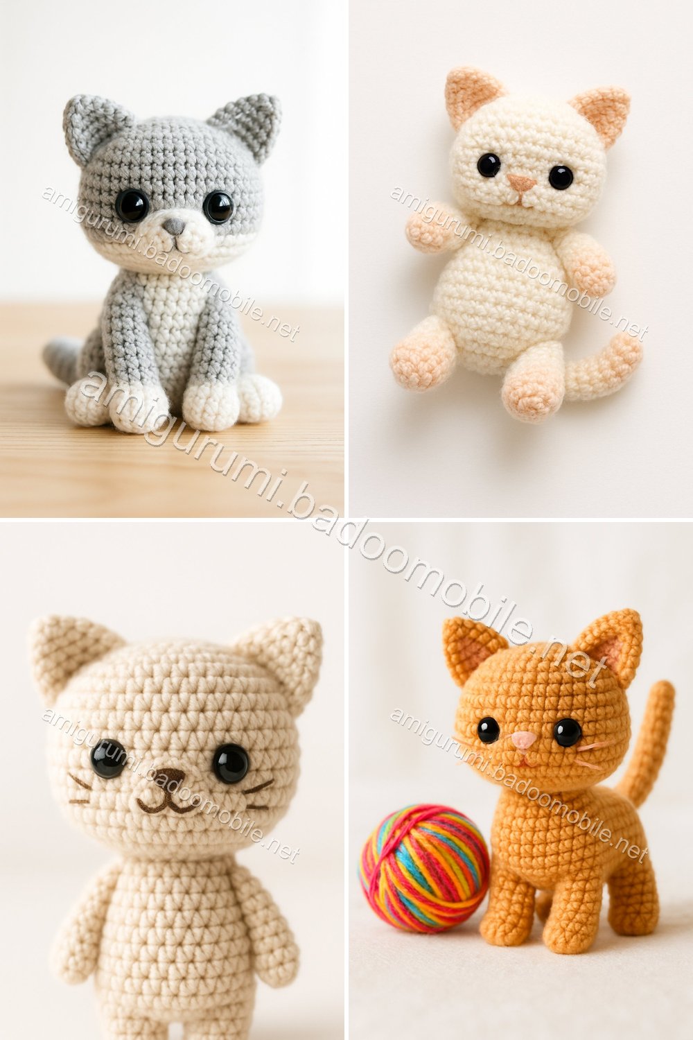 Free Crochet Pattern for Adorable Amigurumi Kitten