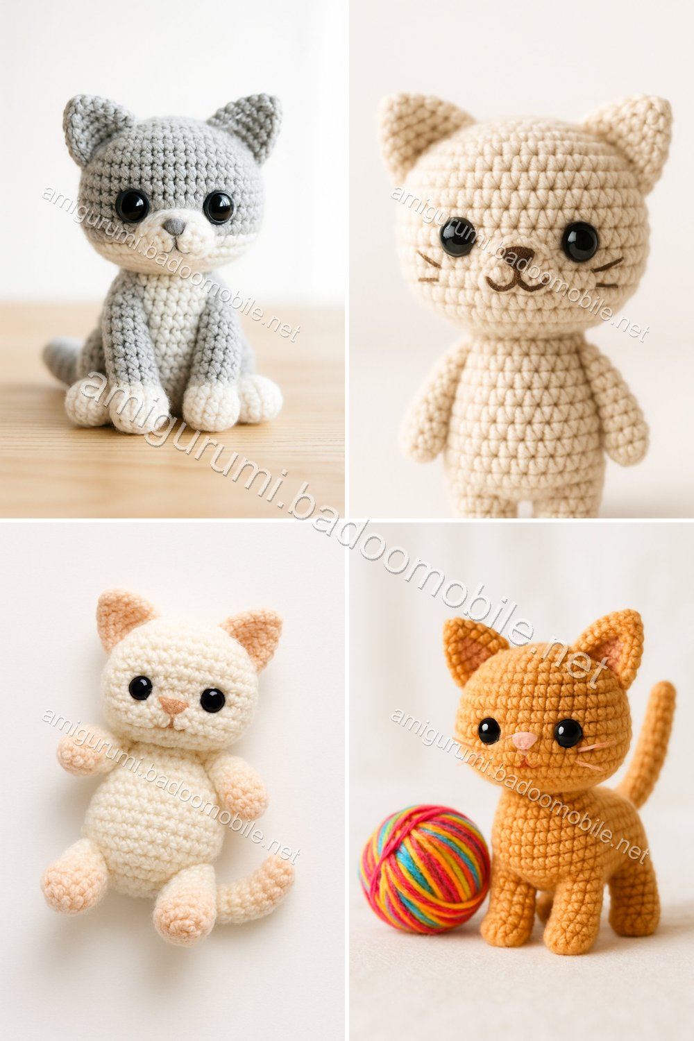 Free Crochet Pattern for Adorable Amigurumi Kitten