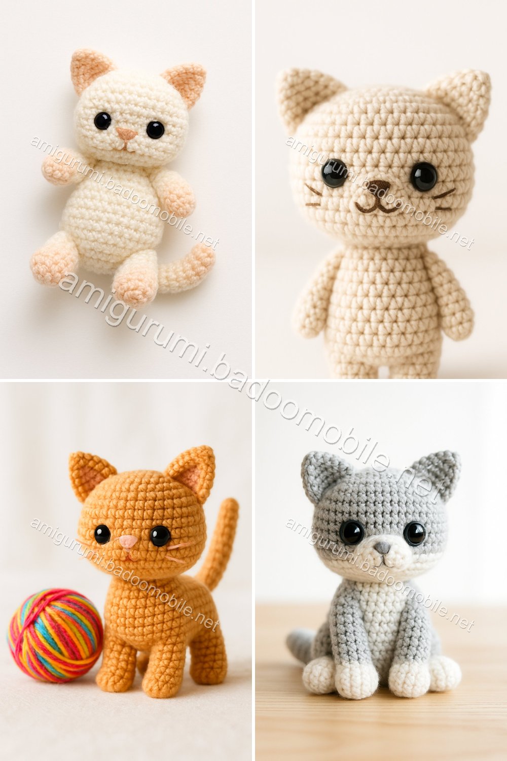 Free Crochet Pattern for Adorable Amigurumi Kitten