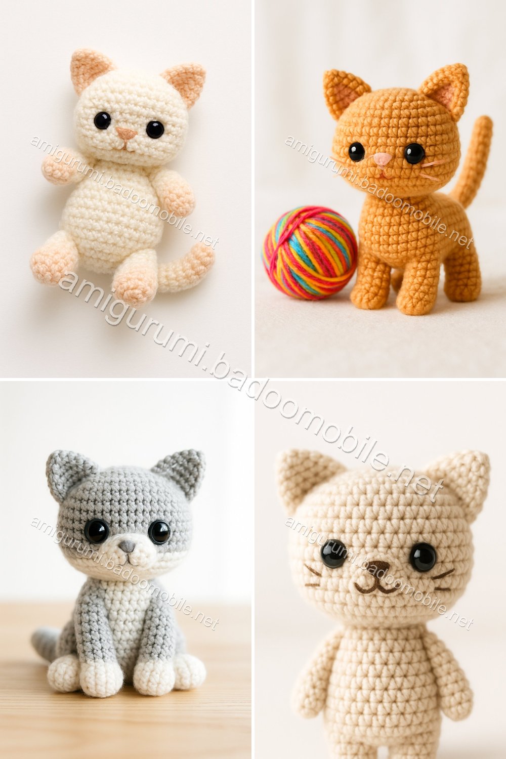 Free Crochet Pattern for Adorable Amigurumi Kitten