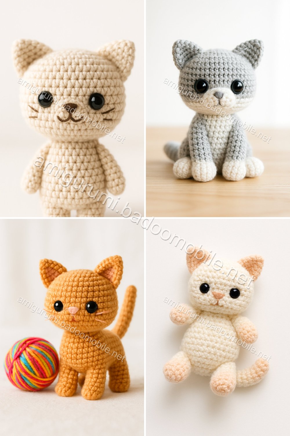 Free Crochet Pattern for Adorable Amigurumi Kitten