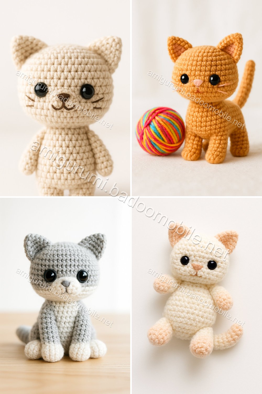 Free Crochet Pattern for Adorable Amigurumi Kitten
