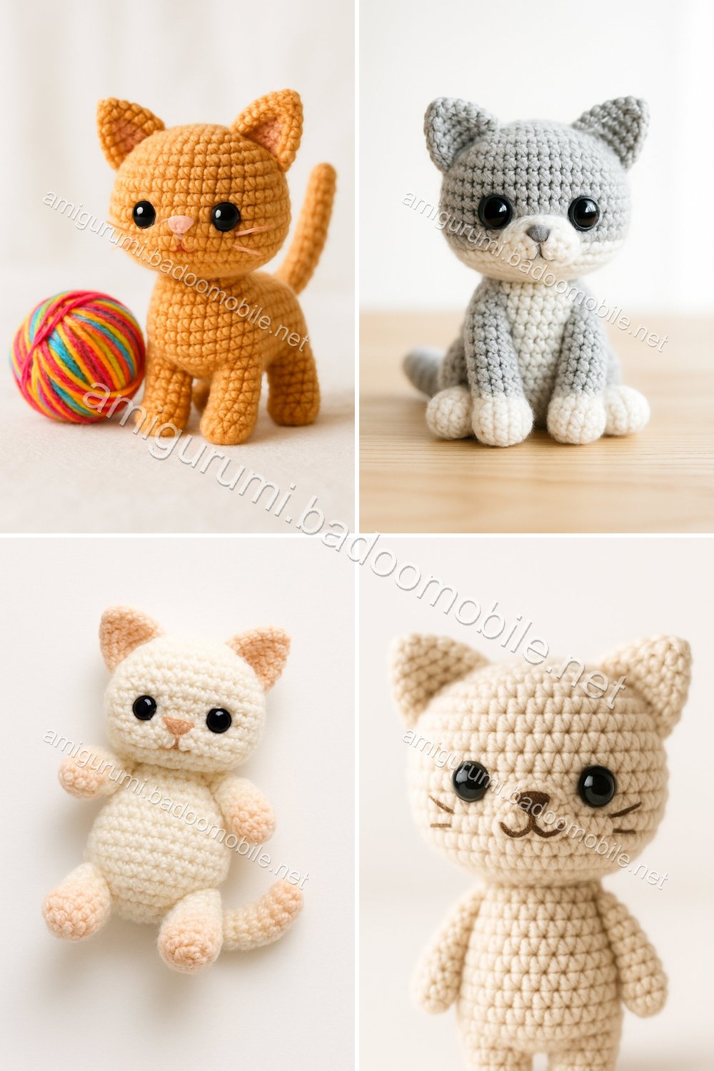 Free Crochet Pattern for Adorable Amigurumi Kitten