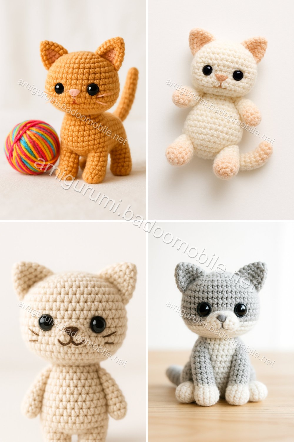 Free Crochet Pattern for Adorable Amigurumi Kitten