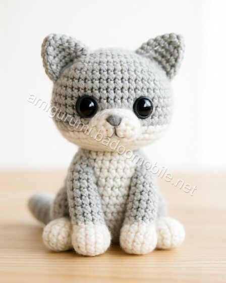Free Crochet Pattern for Adorable Amigurumi Kitten - kitten-tekil-1.jpg