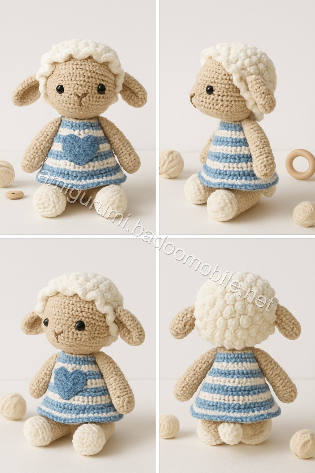 Amigurumi Sweet Lamb Free Pattern
